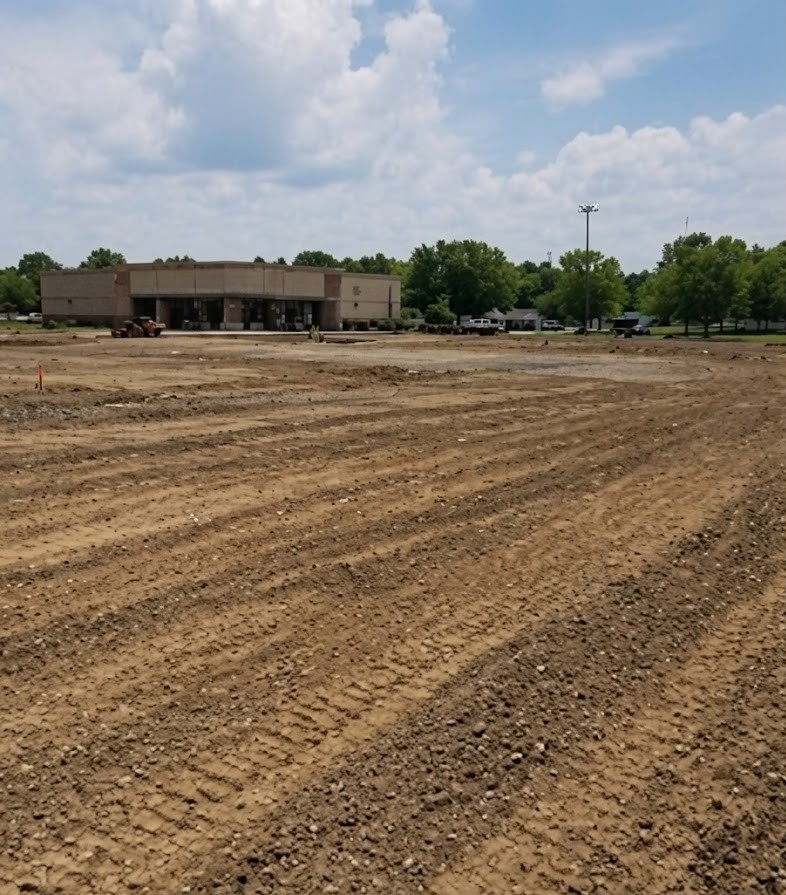 Bare ground showing what sits beneath every pavement